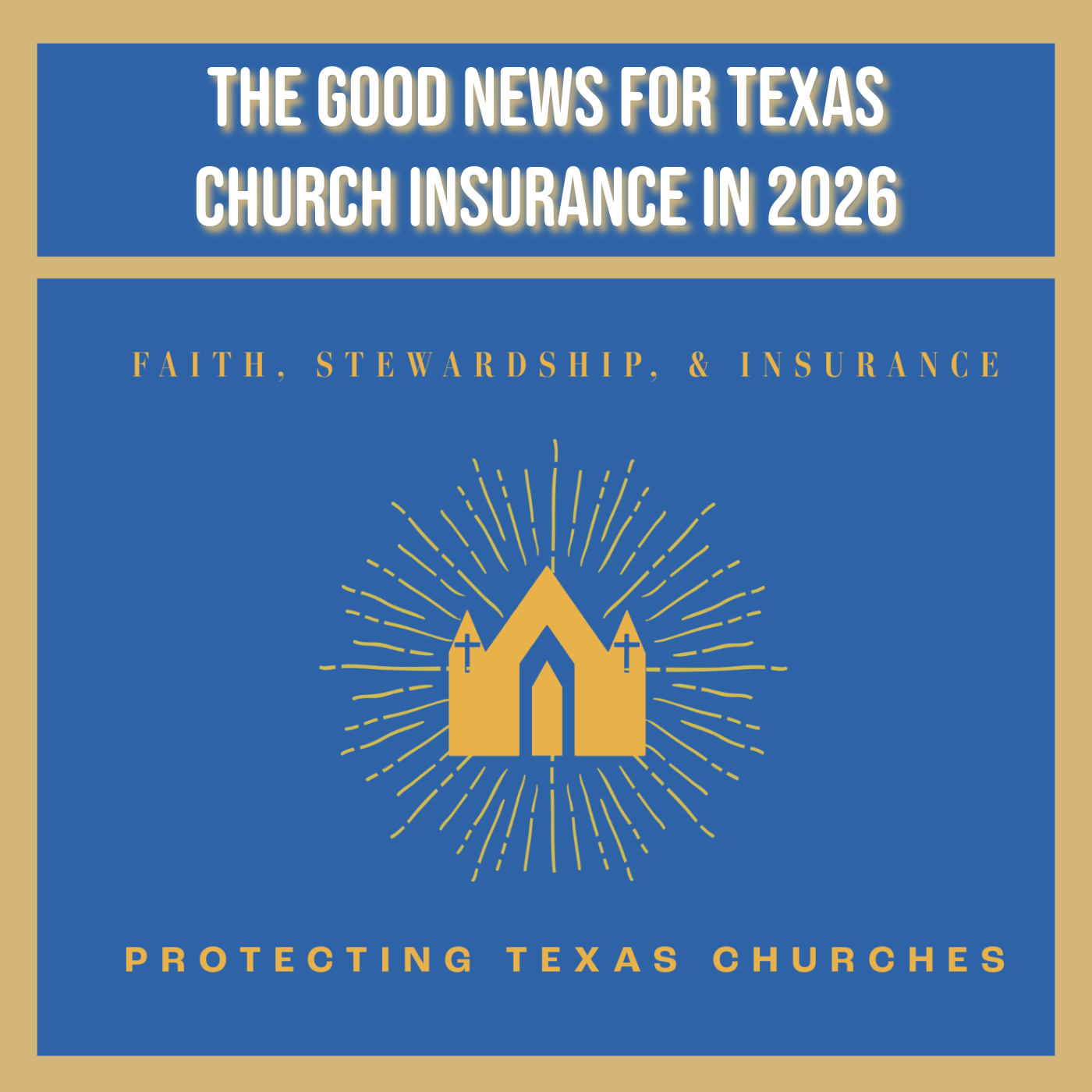 Who Wants to Hear Some Good News About Church Insurance in 2026?