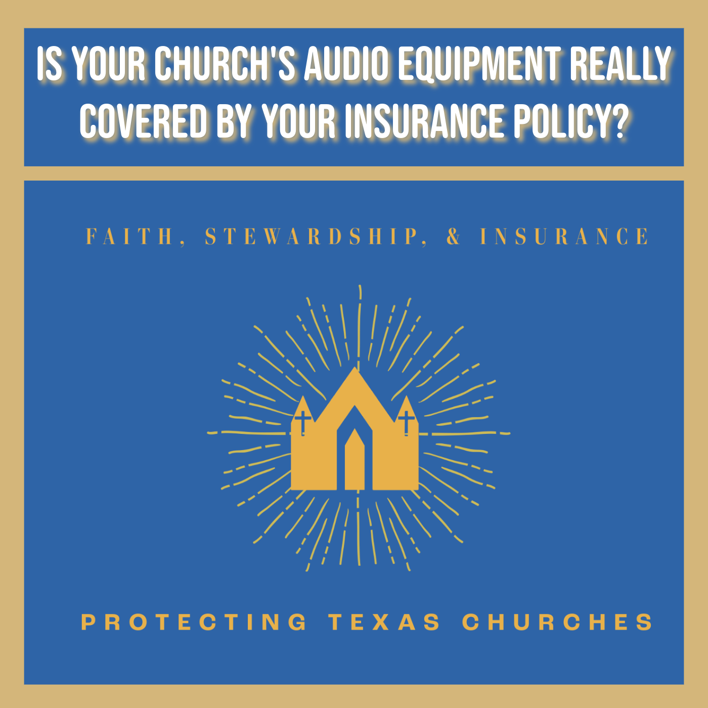 Is Your Church's Audio Equipment Really Covered By Your Insurance Policy?