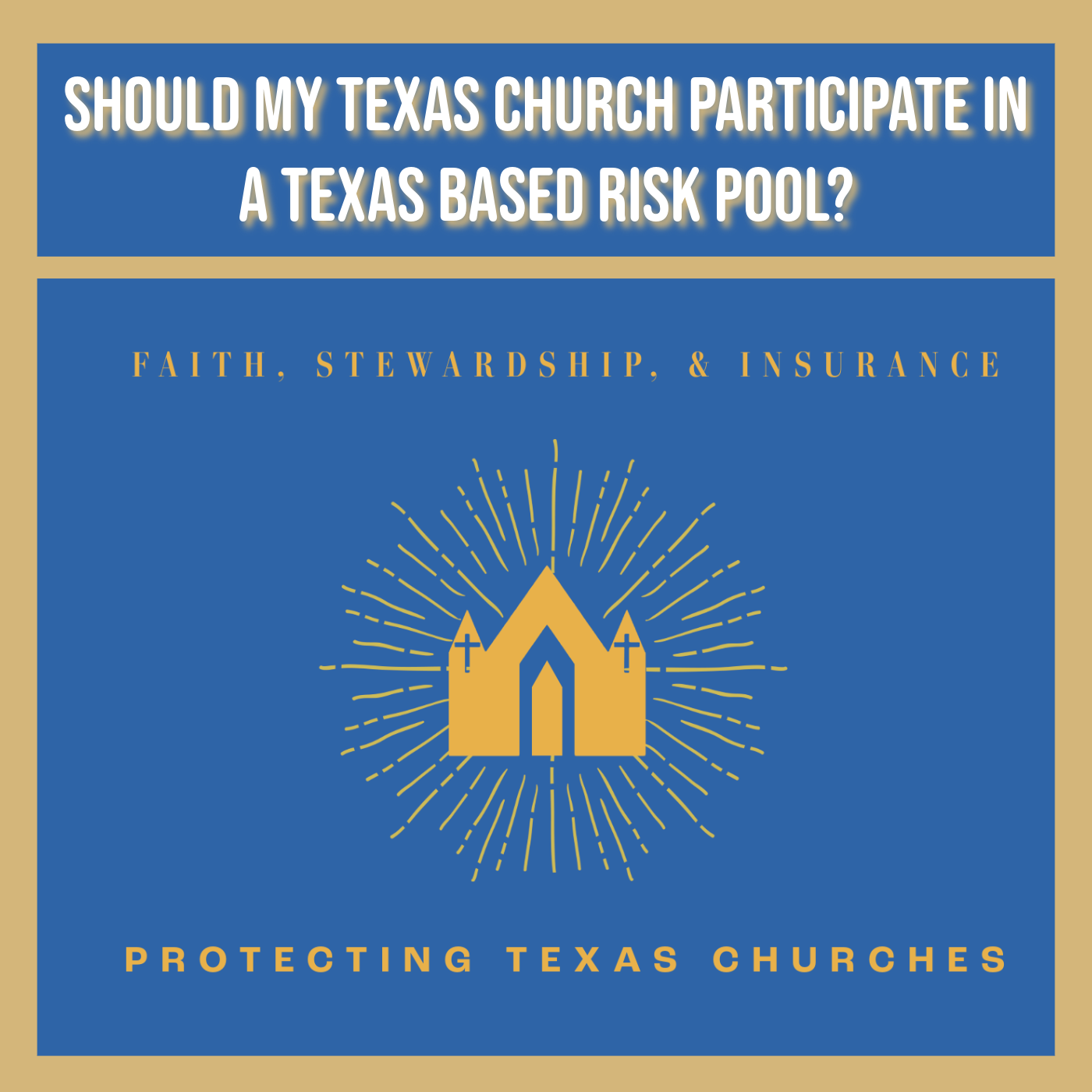 Should my Texas Church participate in a Texas Based Risk Pool?
