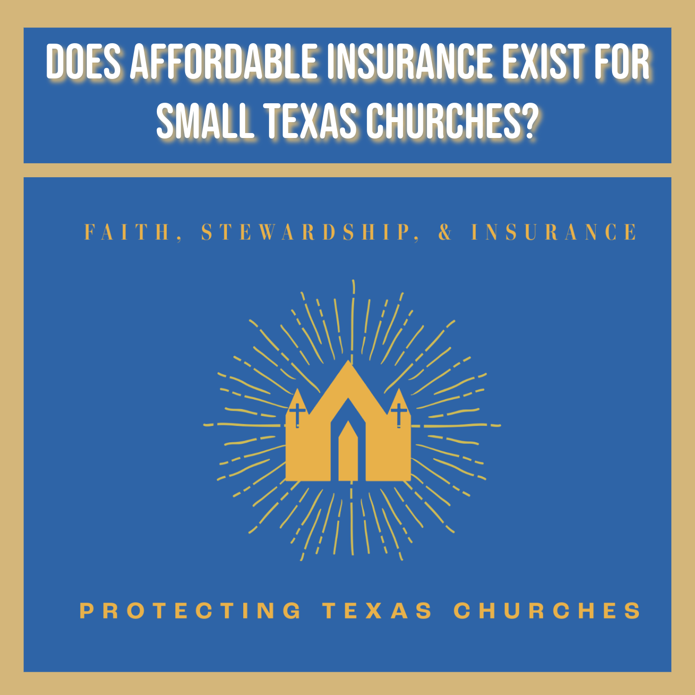 Does Affordable Insurance Exist for Small Texas Churches?