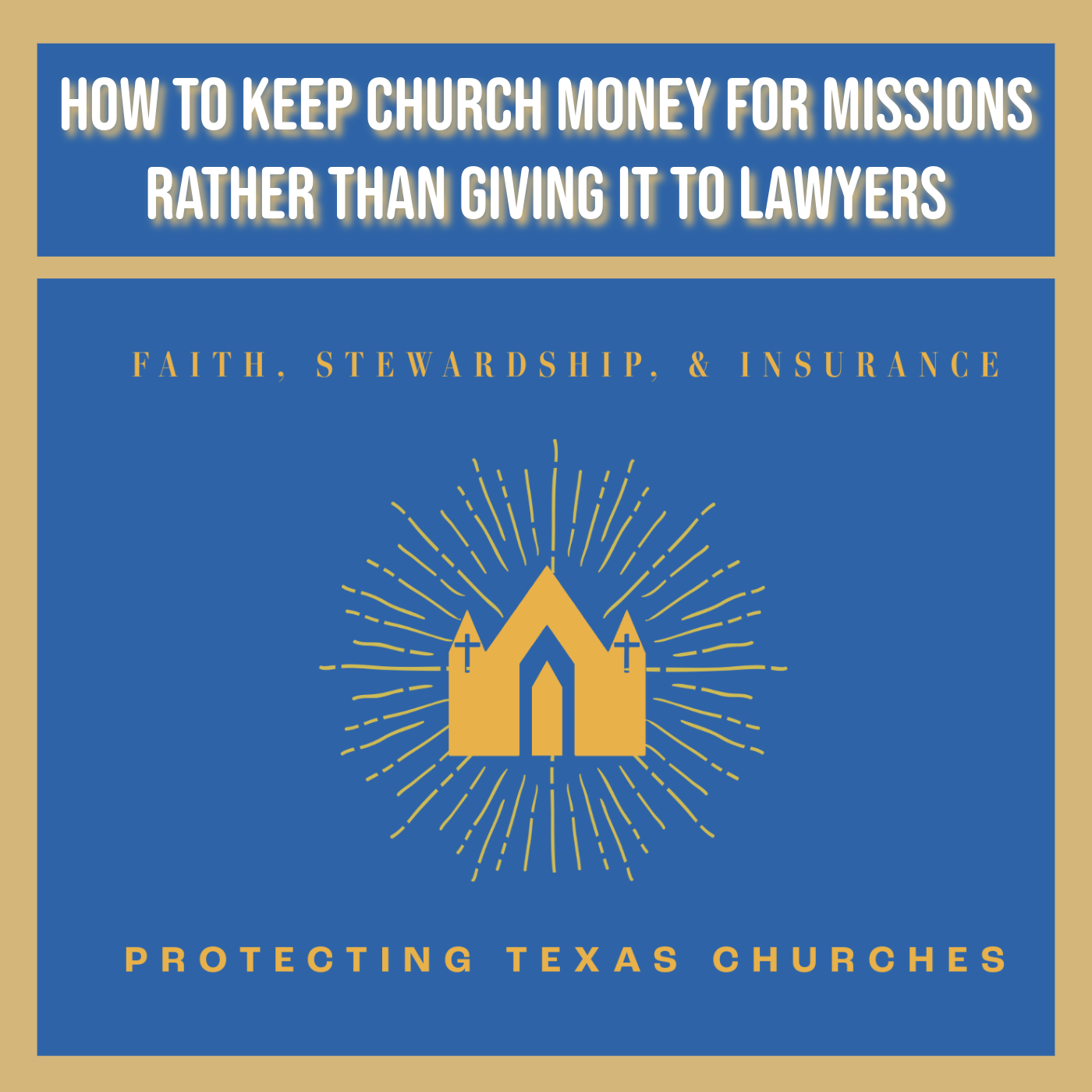 How To Keep Church Money For Missions Rather Than Giving It To Lawyers