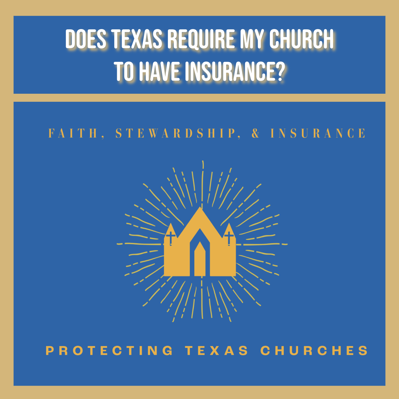 Does Texas Require My Church To Have Insurance?